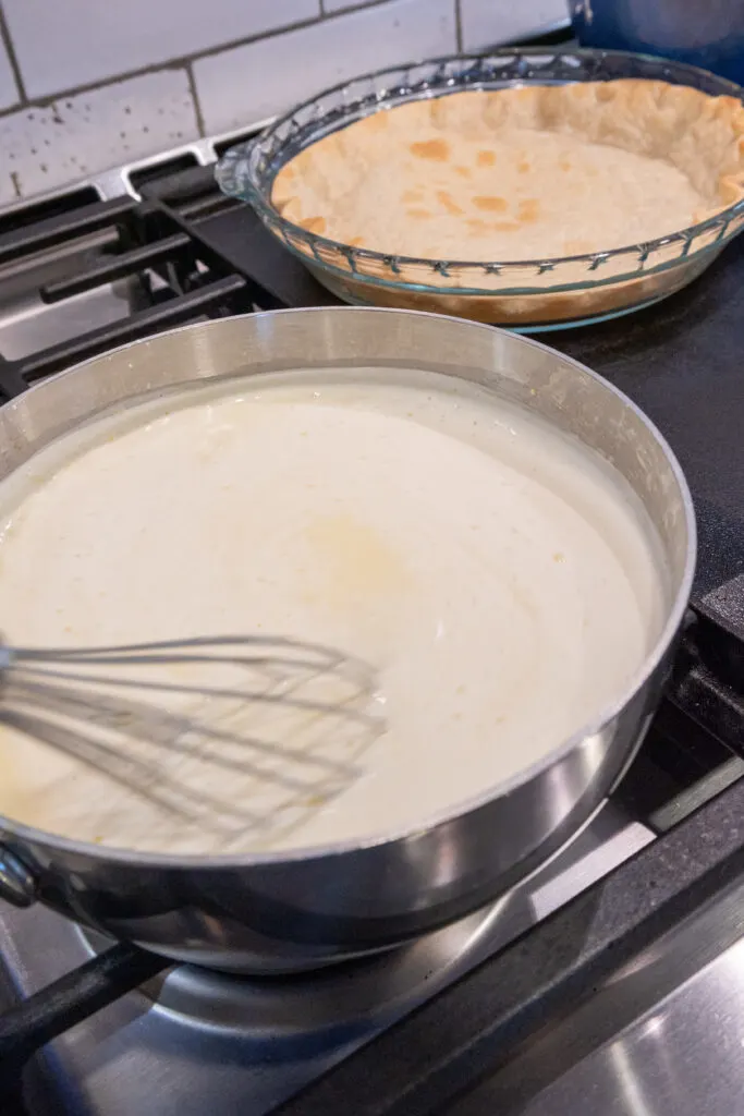Cooking Chocolate Pie Filling